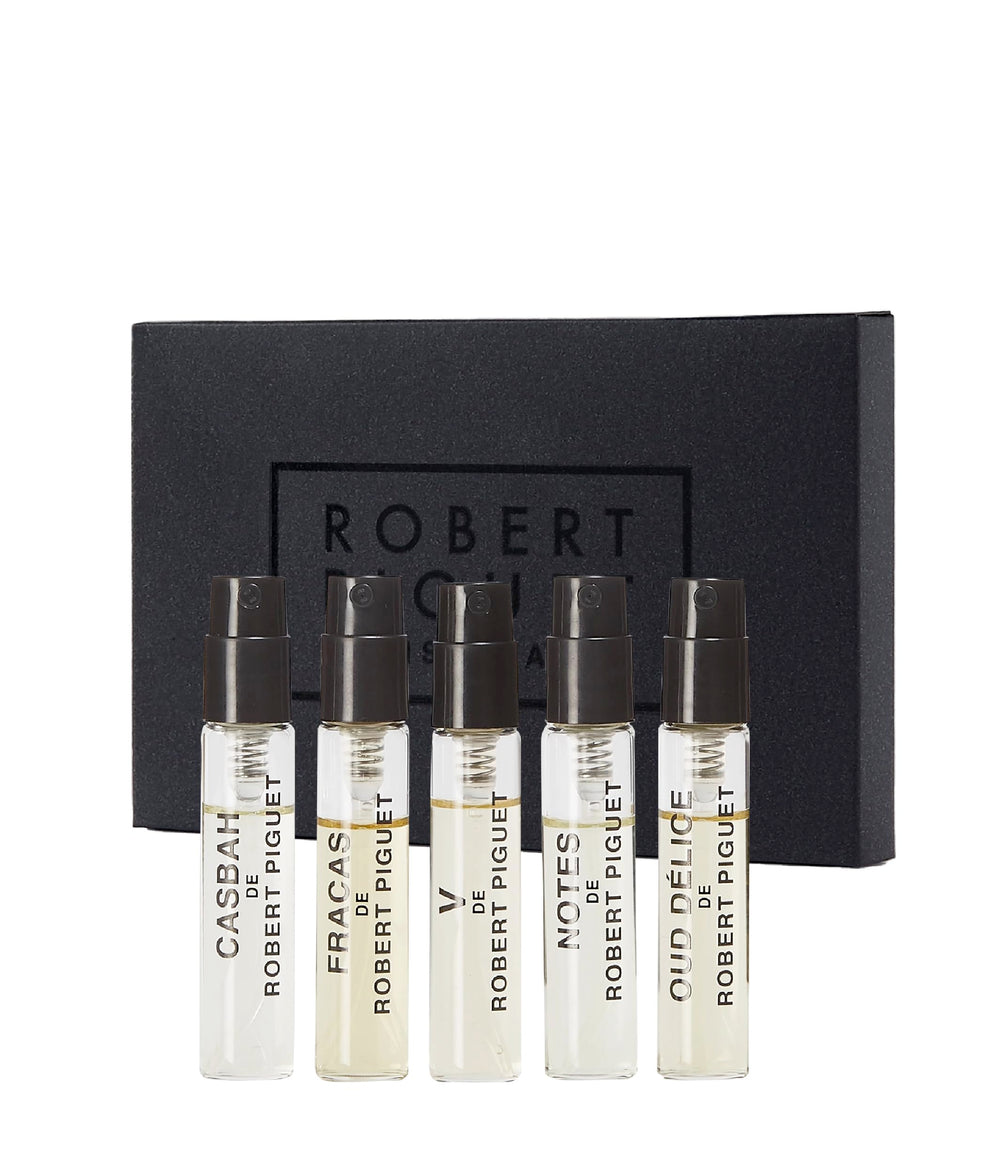 Robert Piguet Fracas discovery bottle, bold evening fragrance for special occasions.