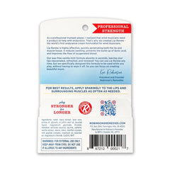 Robinson's Remedies Lip Renew Endurance USA-made label signals quality and specialty focus.