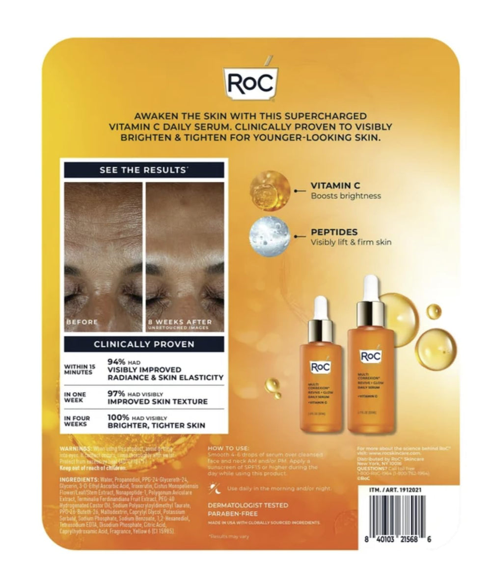 RoC eye balm close-up texture reveals silky glide.