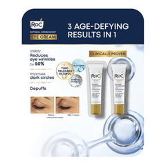 RoC Retinol Correxion Eye Cream pack of 2 for a refreshed under-eye area