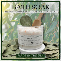 Rock the Top juniper berry soap bar for gentle cleansing