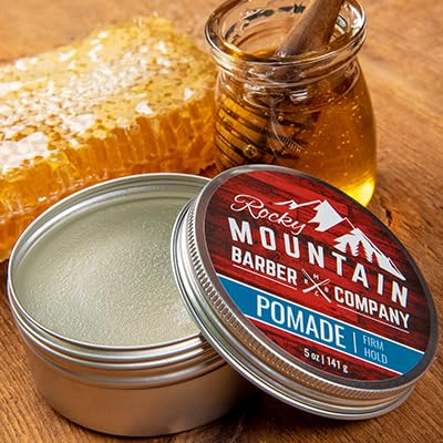Rocky Mountain Pomade – slick-back style with easy washout