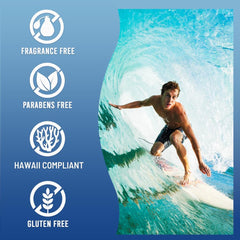 Rocky Mountain Sunscreen Coral Isles pump detail for easy, mess-free application
