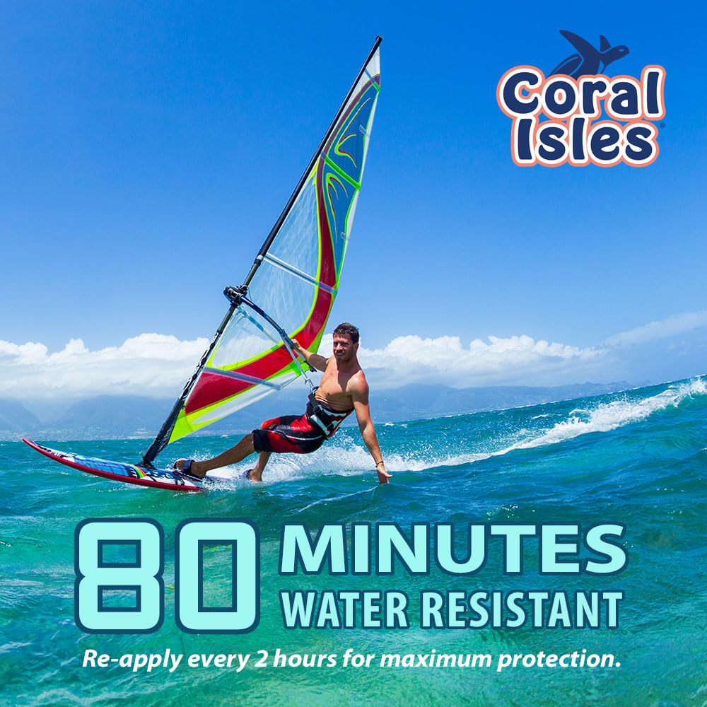 Rocky Mountain Sunscreen Hawaii 104 compliant, reef-friendly protection