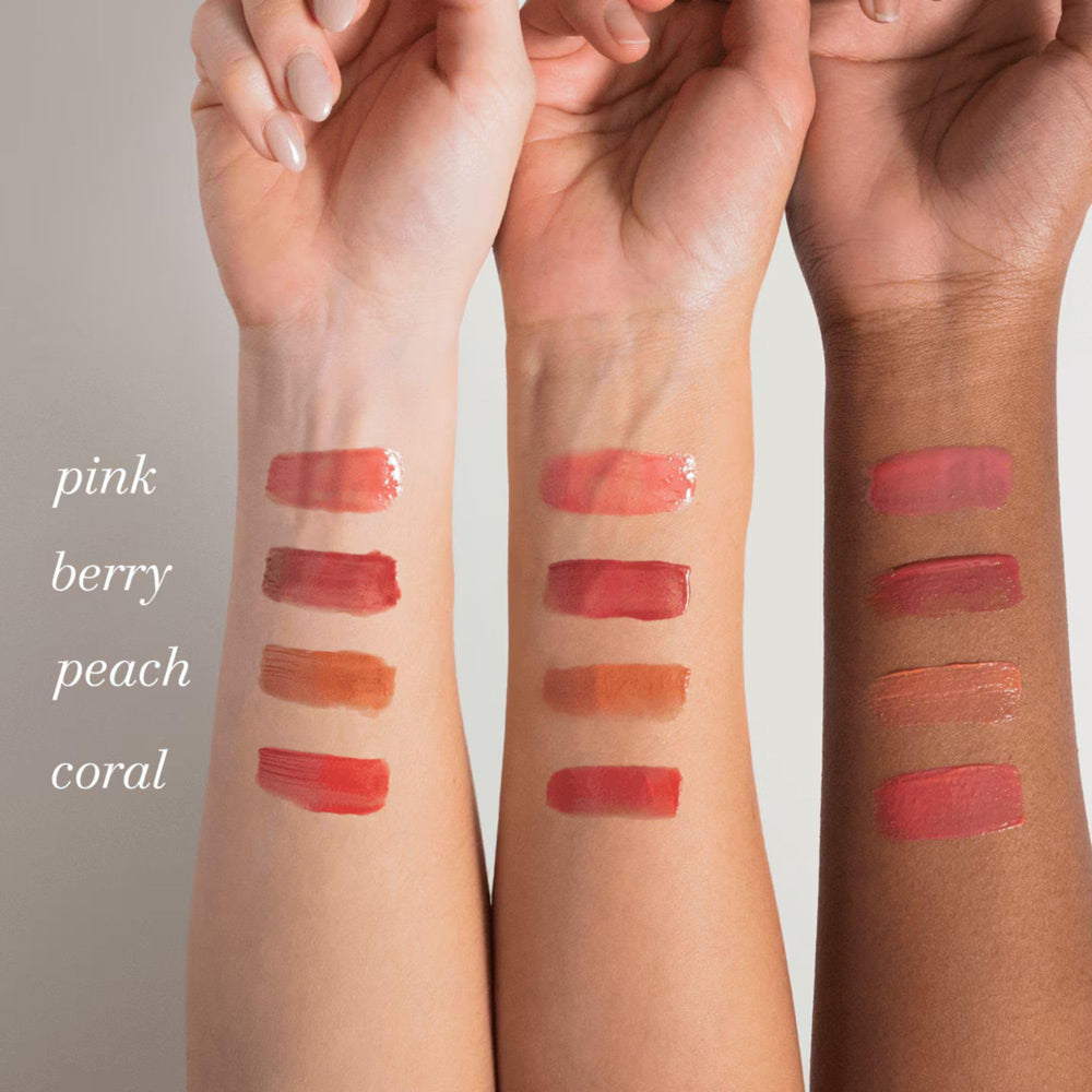 RODAN + FIELDS berry tint lip oil with hydrating sunflower seed oil.
