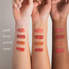 RODAN + FIELDS berry tint lip oil with hydrating sunflower seed oil.