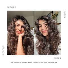 Rodan + Fields Detangle application-glide shows smooth combing and frizz reduction
