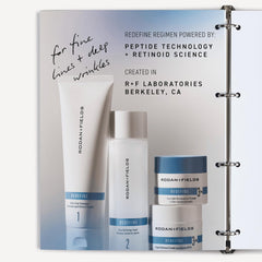 RODAN + FIELDS ReDefine neck firming visual show-casing contour refinement