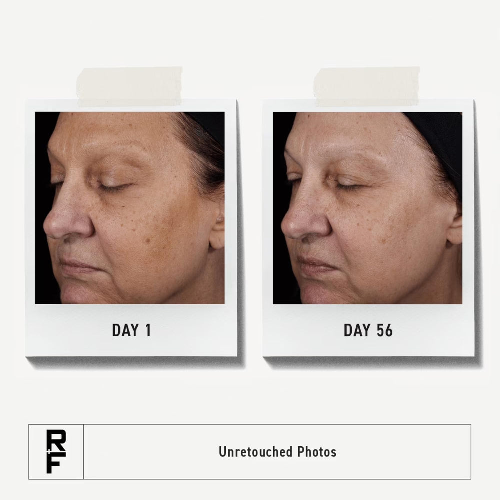 Rodan + Fields Reverse cleanser application hands showing massage motion.