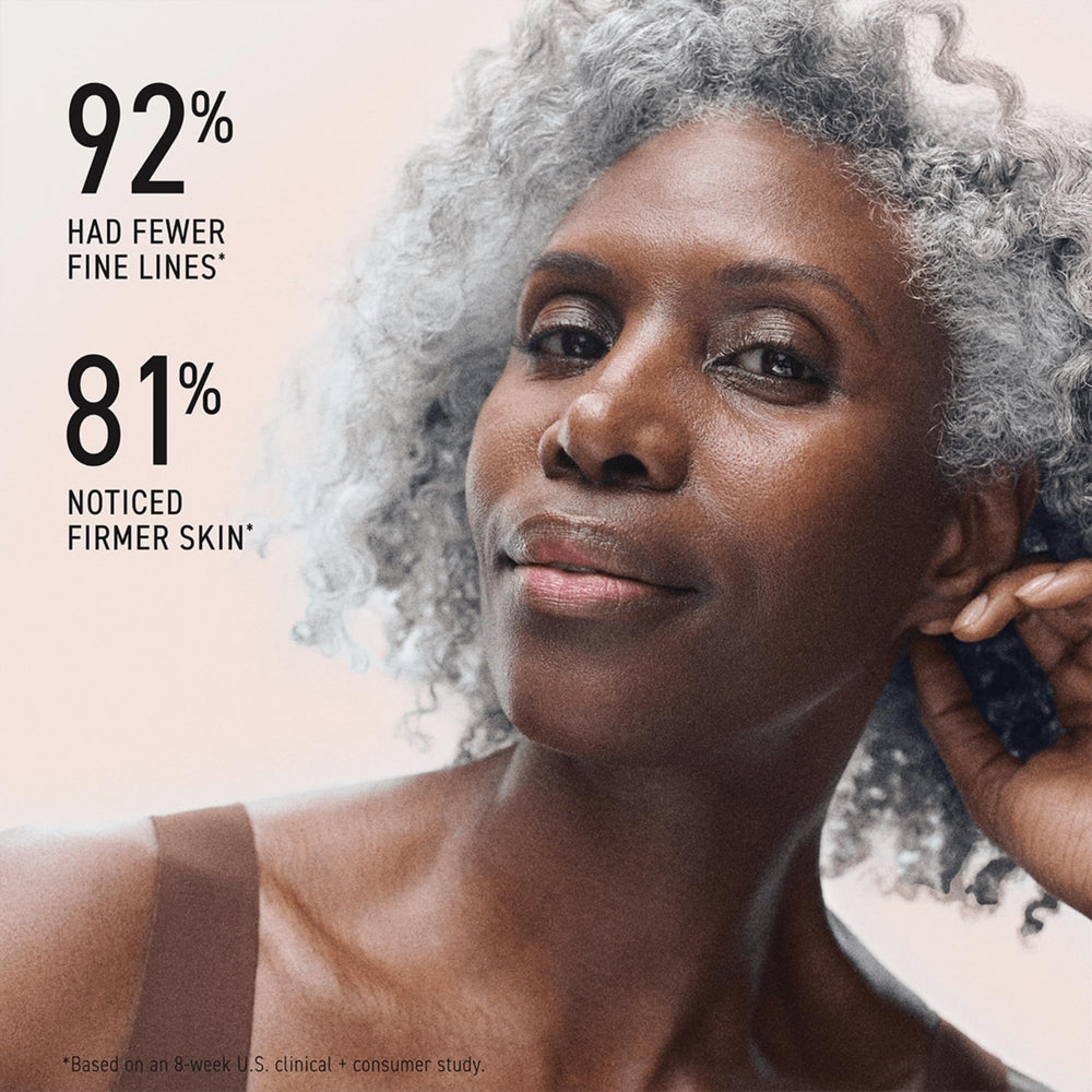 Rodan + Fields Total RF Serum texture swatch reveals lightweight feel.