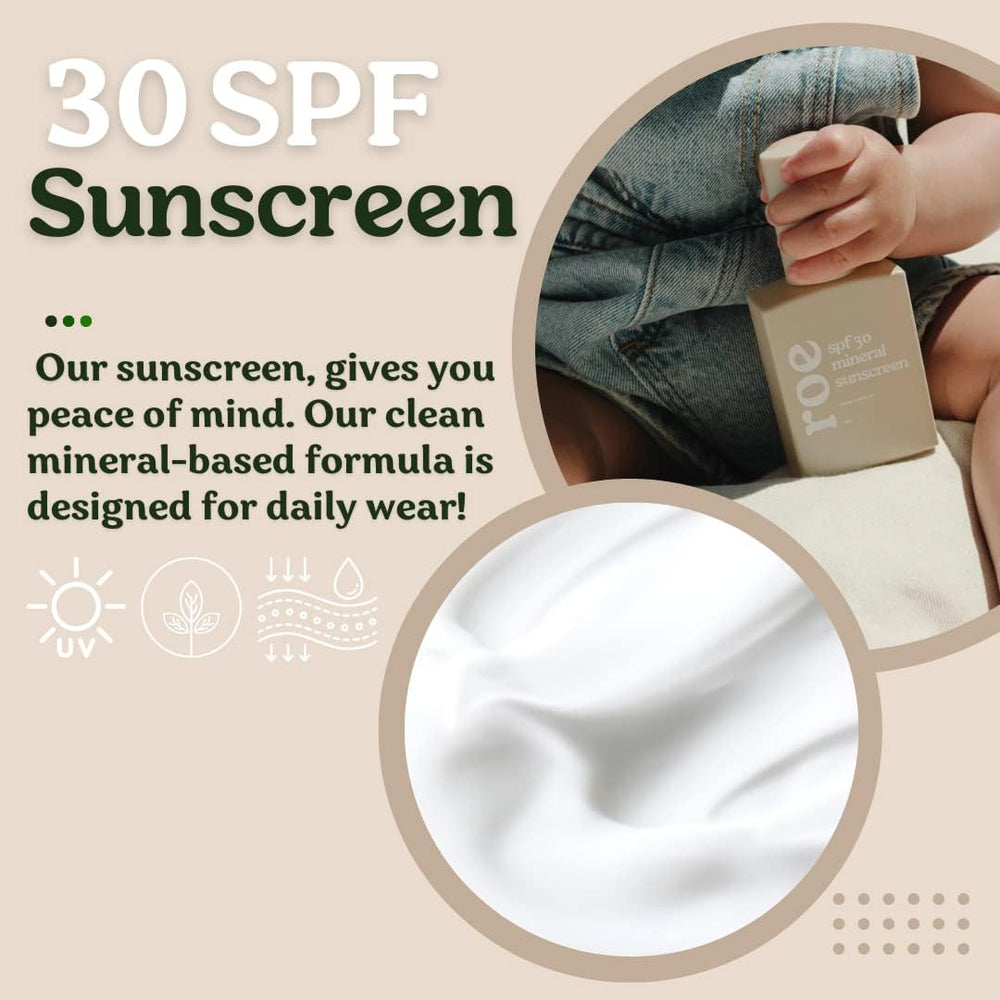 Applying Roe Wellness on a toddler arm shows quick absorption and non-greasy feel.