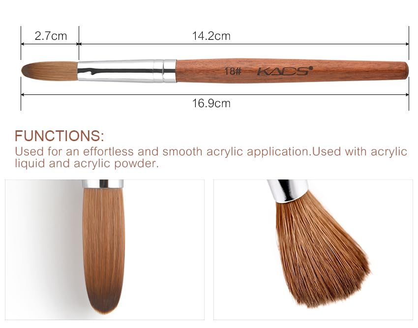 Rolabling nail brush durable construction supports long-lasting performance.