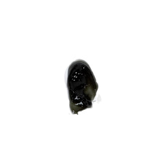Rolda black styling gel close-up of activated charcoal effect on hair nourishment