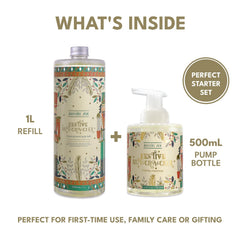 ROMIIE ZOI Sugar Plum scent foam for holiday kitchen routine.