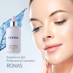 Ronas Stem Cell Serum ingredients closeup highlighting hydration and barrier support