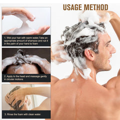 Root Activator Shampoo two pieces set displayed, ideal for shared use.