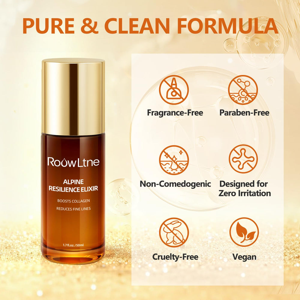 Day routine with SPF protection after RoowLtne serum application