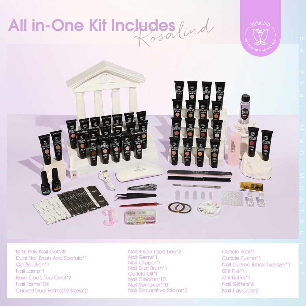 ROSALIND beginner-friendly nail kit for home use