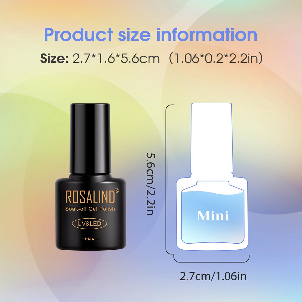 ROSALIND color variety and accessories to support versatile nail looks.