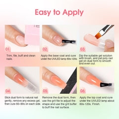 ROSALIND cuticle oil nourishes nails after gel cure.