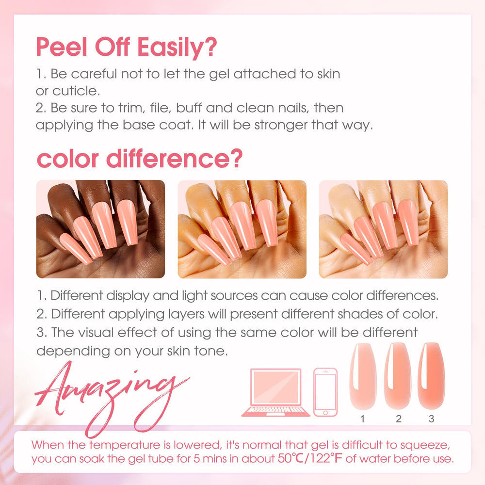 ROSALIND dual nail forms pack for shaping extensions