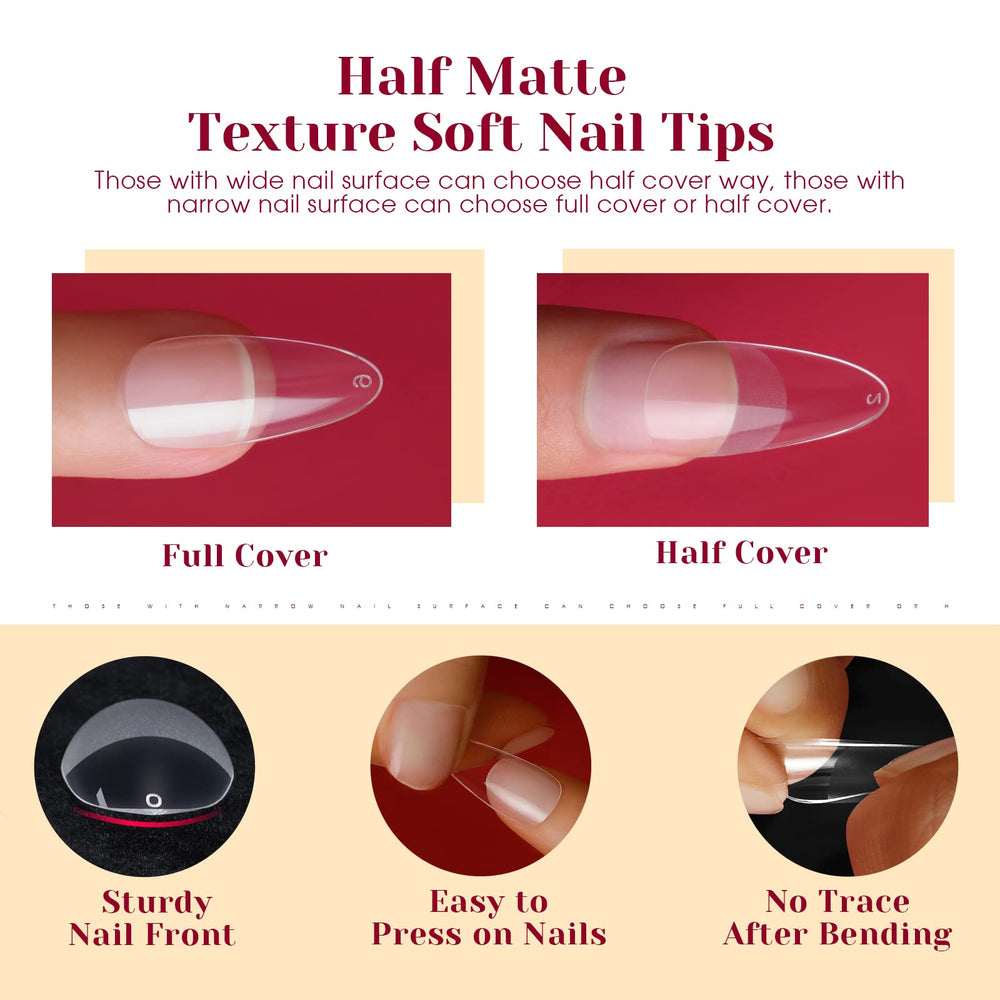 Rosalind quick-use nail tips for DIY nails in minutes.