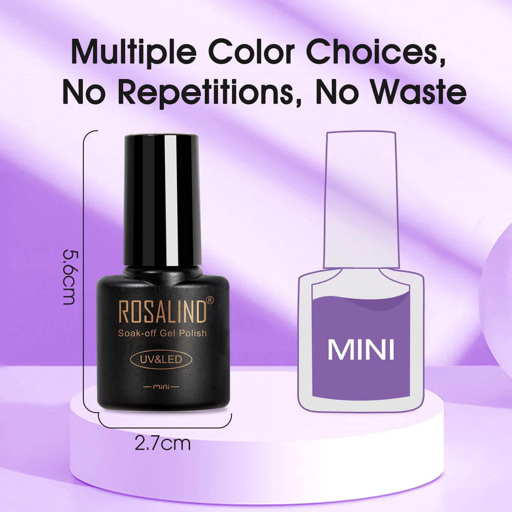ROSALIND LED curing guidance for quick, safe manicures.
