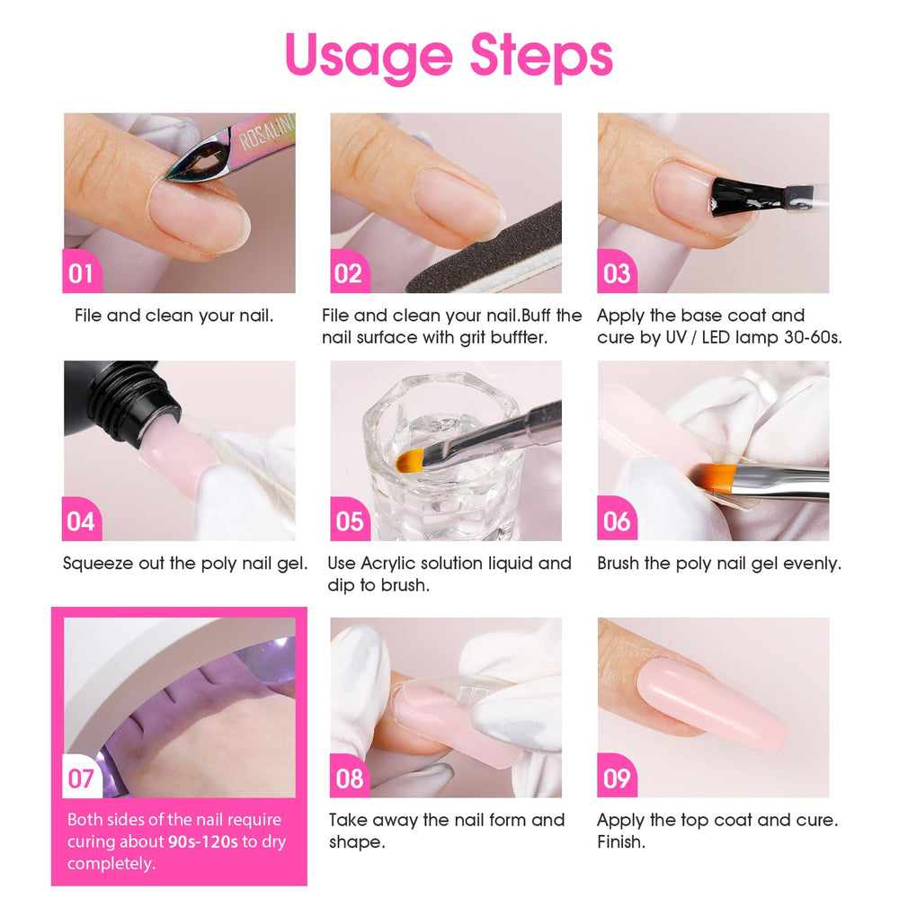 ROSALIND long-lasting wear up to a month with prep