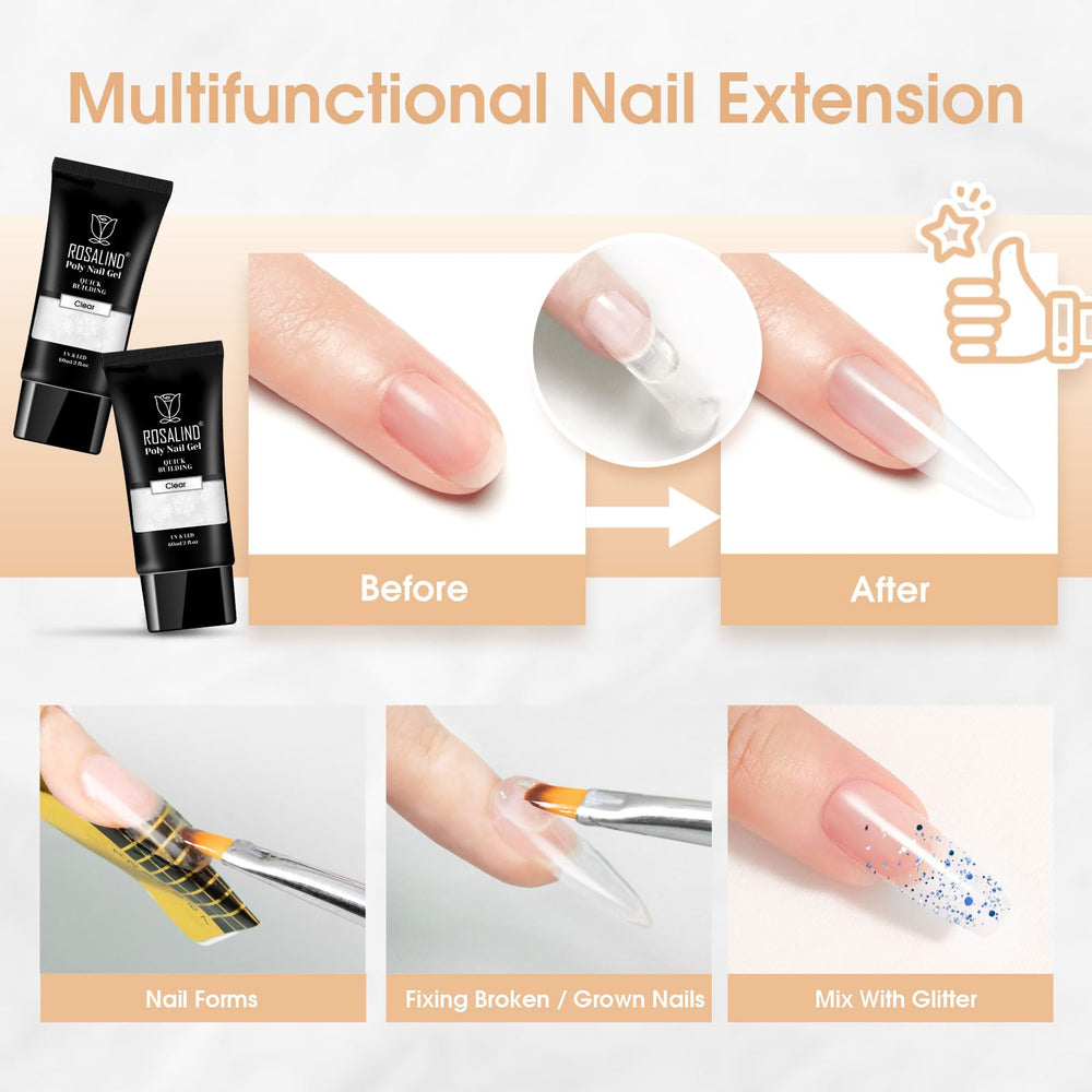 Rosalind long lasting nails after proper prep and maintenance