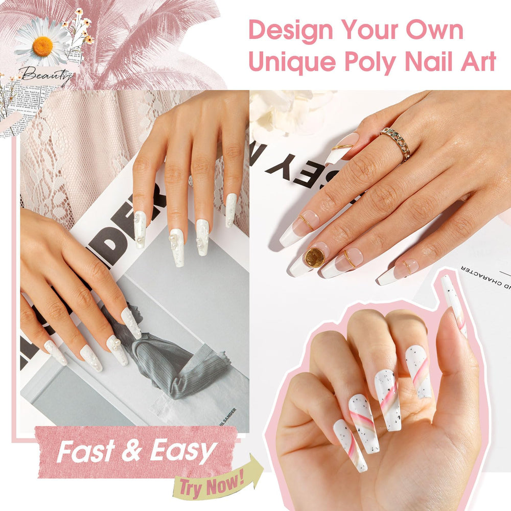 ROSALIND White Gel delivers long-wear for durable manicures.