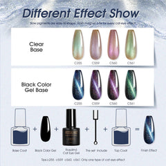 ROSALIND magnet tool enabling customizable cat-eye patterns for chic nails