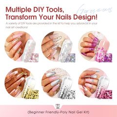 ROSALIND nail forms to assist sculpting and shaping extensions.