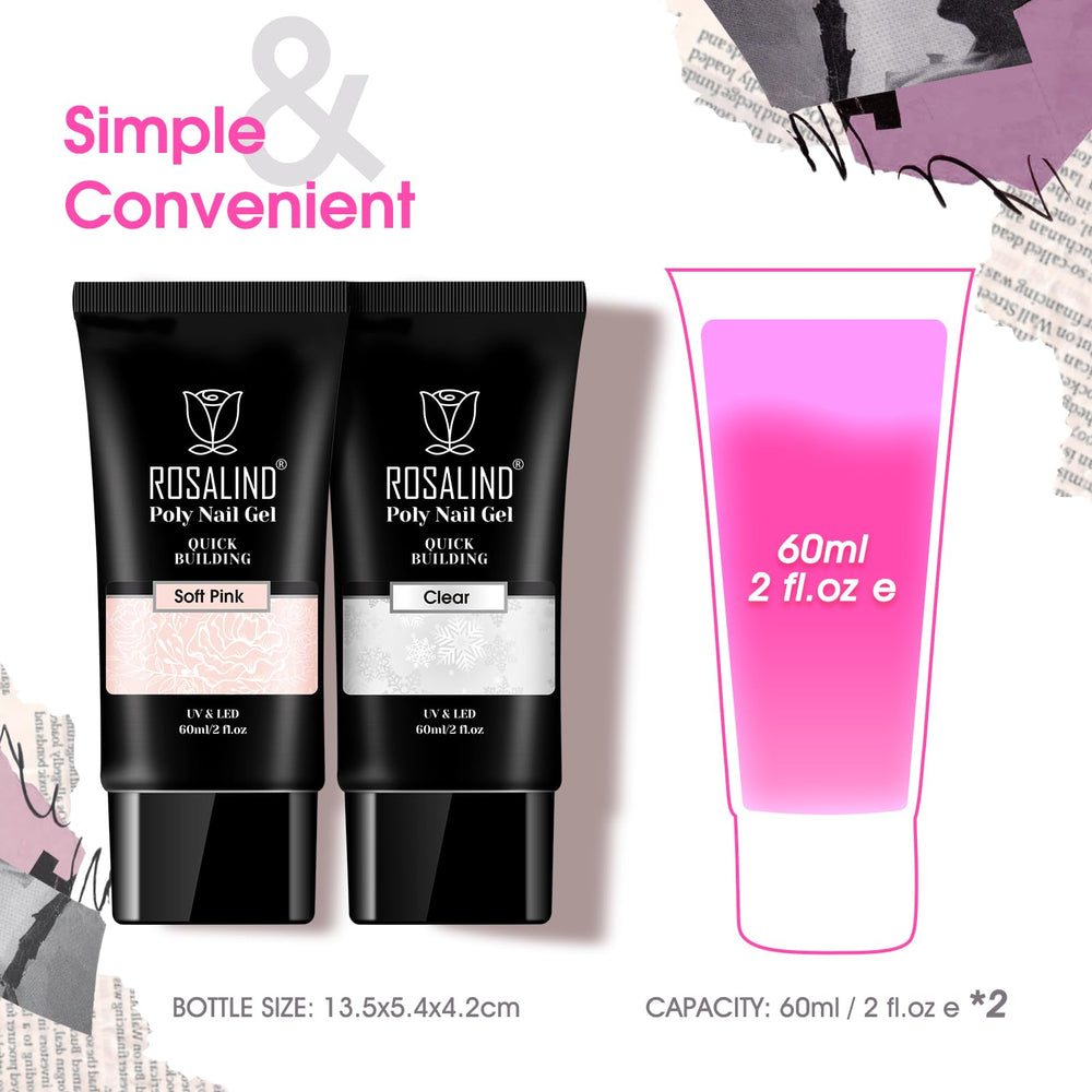 ROSALIND refill-ready design supports two-week growth touch-ups