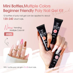 ROSALIND 30ml slip solution eases gel application and prevents sticking.