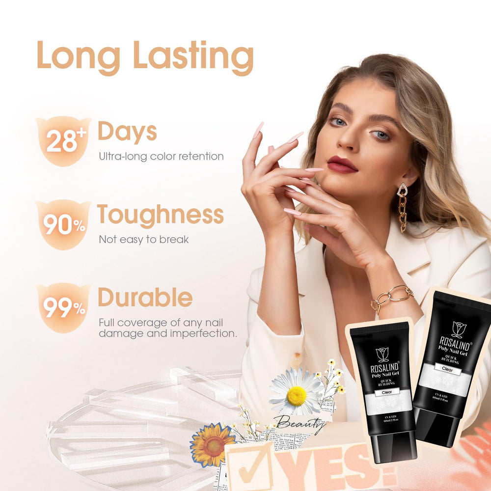 Rosalind step by step guide with two bottles ready for use