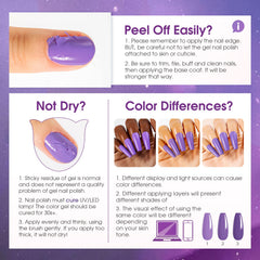 ROSALIND matte top coat creates a chic velvet look.