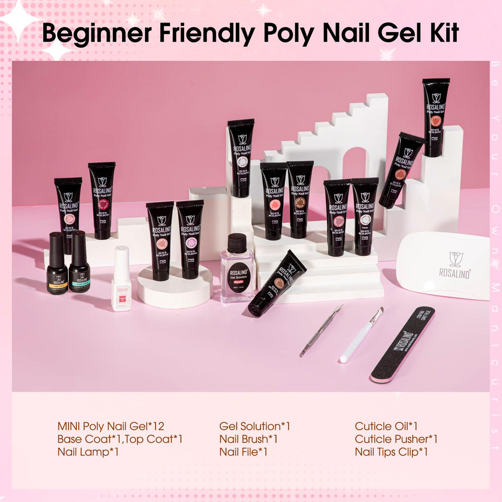 ROSALIND UV nail lamp for quick, even curing at home.