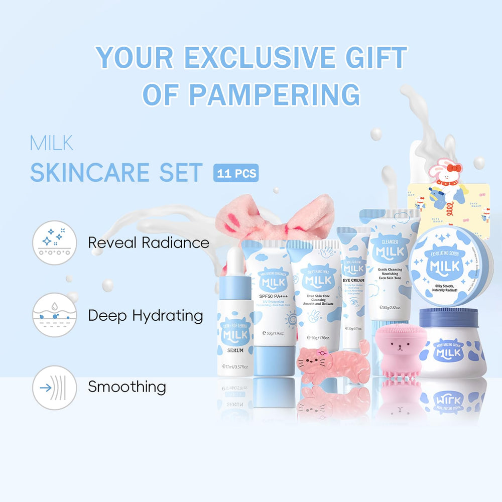 Rosardene milk cleanser bottle for gentle cleansing and hydration