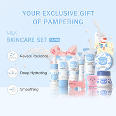 Rosardene milk cleanser bottle for gentle cleansing and hydration