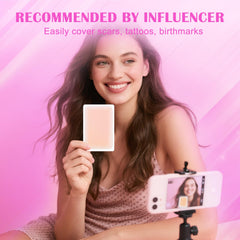 Rose Romee waterproof patches demonstrate durable wear during activities.