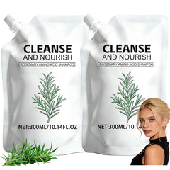 Rosemary Amino Acid Shampoo dual-pack front view for value and daily care