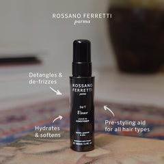 Vivace leave-in conditioner spray mist for frizz control and smoother styling.