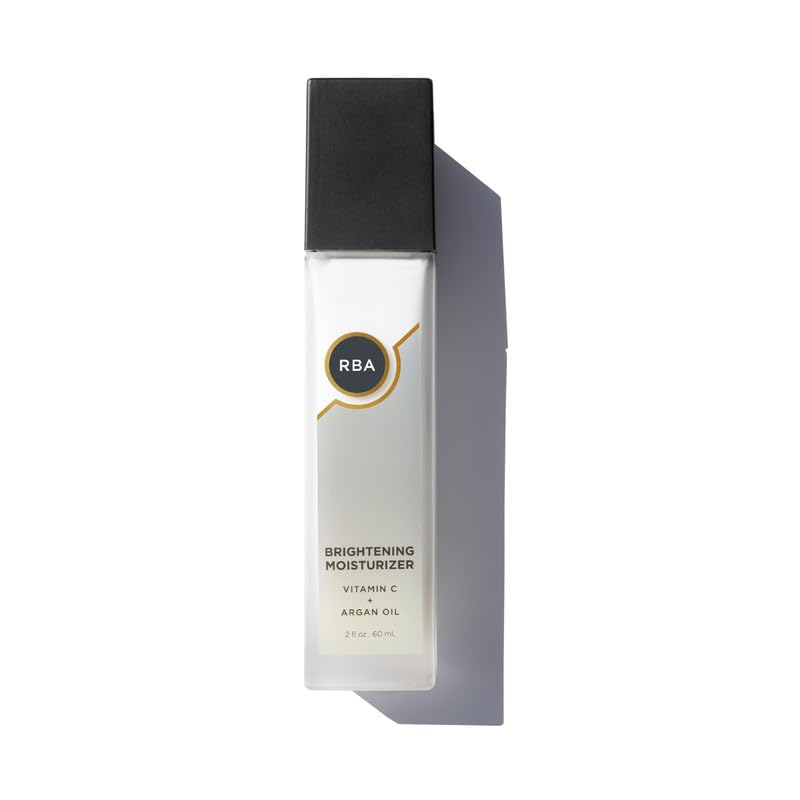 Round Barn Apothecary Brightening Moisturizer bottle for lightweight daily hydration.