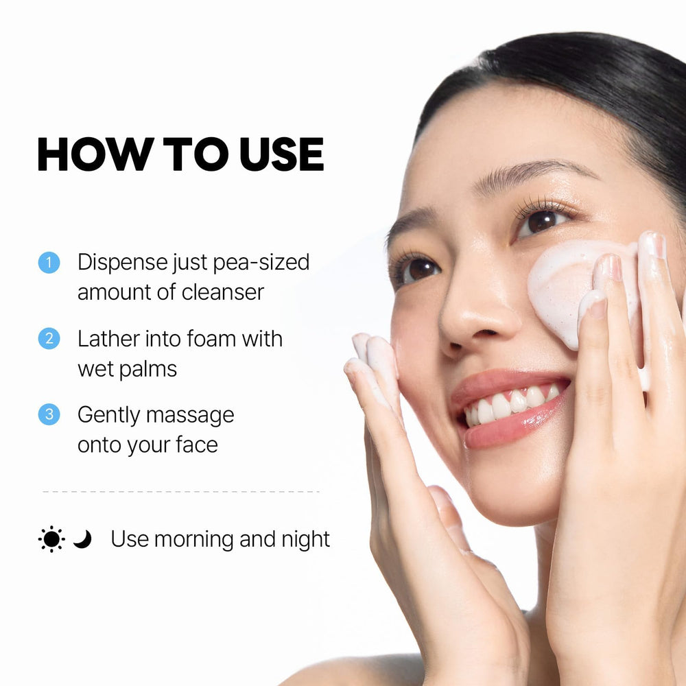 ROUND LAB 1025 Dokdo Cleanser deep-sea-water image suggests mineral hydration