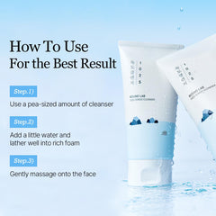 Recyclable packaging for Round Lab Dokdo Cleanser