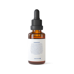 Routine Wellness lightweight serum being absorbed into scalp for healthy-feel hair
