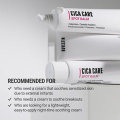 ROVECTIN Cica Care Face Balm applied on nose providing gentle relief