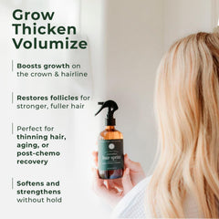 Rowe Casa Organics Restorative Hair Spritz with rosemary and tea tree