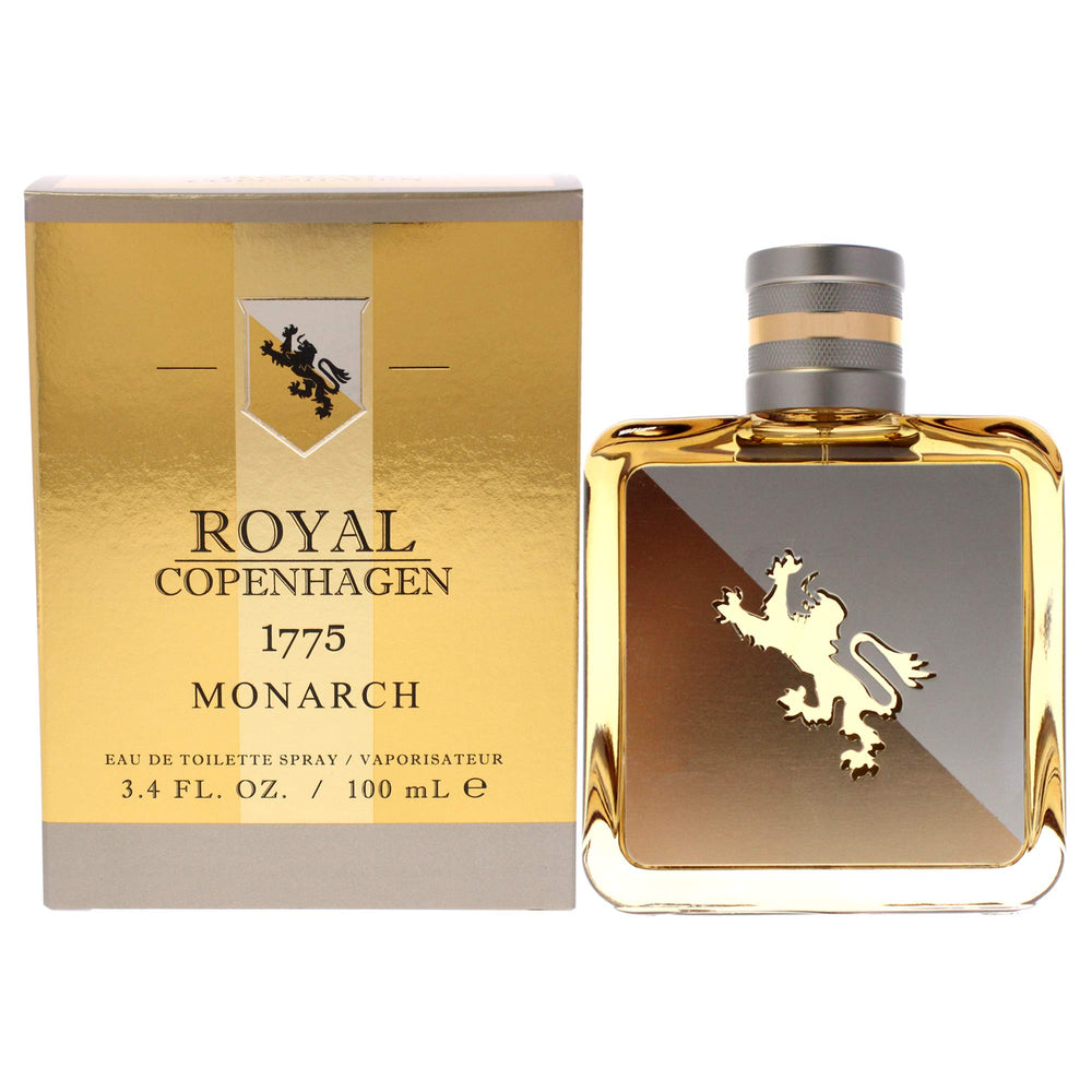 Royal Copenhagen 1775 Monarch EDT bottle front view for daily confidence.
