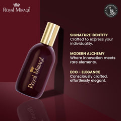 Royal Mirage Original EDC bergamot focus image evokes fresh daytime scent.